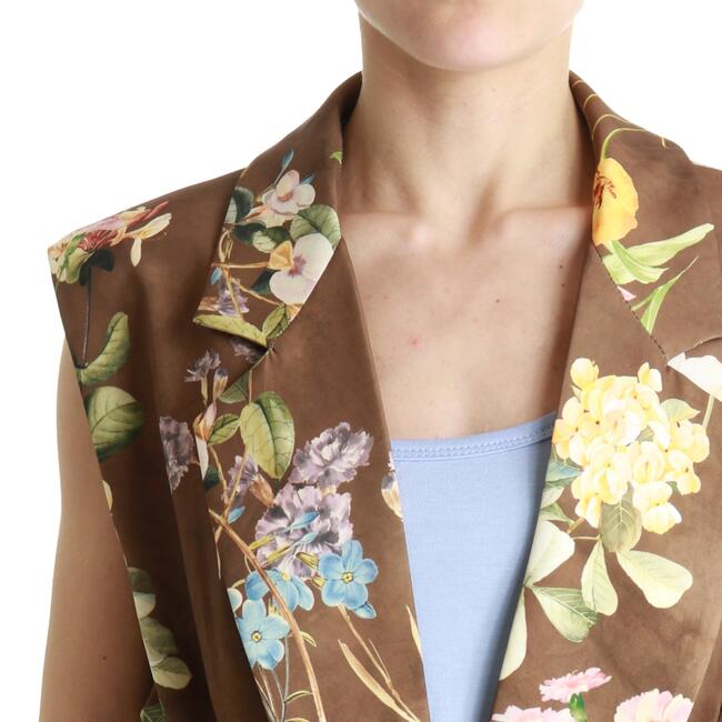 GILET A FIORI VICOLO - Mad Fashion | img vers.650x/